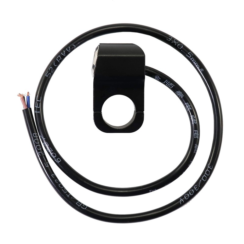 Jeemitery CNC Aluminum Motorcycle Handlebar Switch for 7/8" Bars, 12V