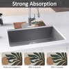 2PCS 15" X 5.5" Kitchen Sink Splash Guard Faucet Mat