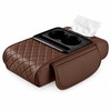Car Center Console Armrest Cushion for Driving Comfort – Dual