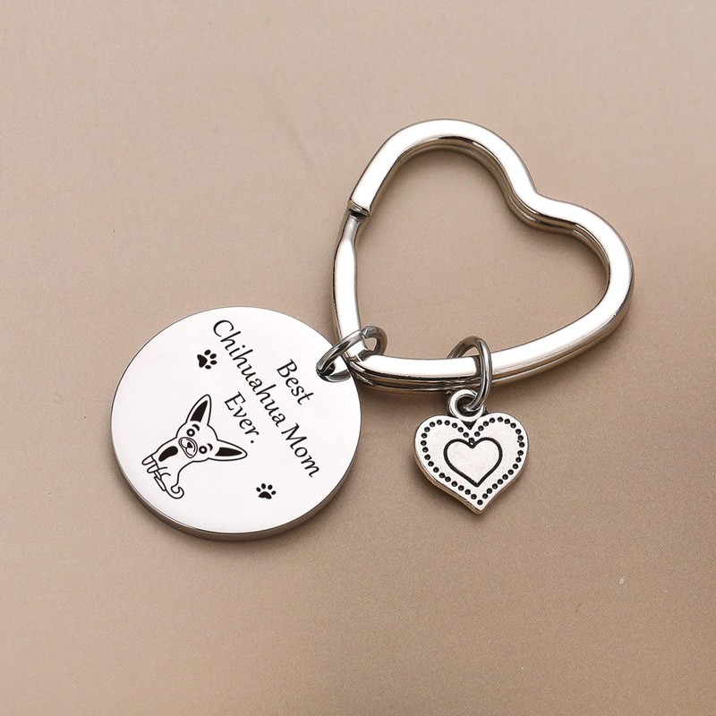 JIUSHUN Best Chihuahua Mom Ever Gift Chihuahua Mom Gift Dog