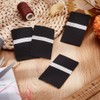 BENECREAT 2 Pairs Uniform Bars Airline Pilot Epaulets with White