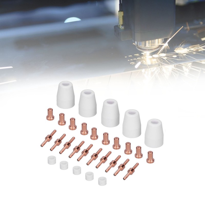 Plasma Electrode Tip Nozzle Cutter Torch Consumables Kit Welding Cutting
