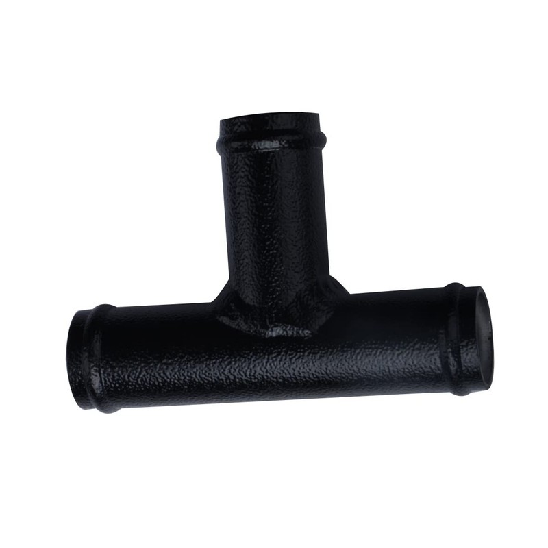 HCHCSPEED Universal 1" Aluminum Coolant T-Pipe Fitting 3-Way Radiator Fitting