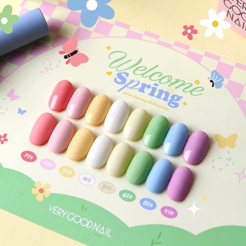 Very Good Nail Welcome Spring Solid Color Gel Single Item