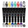 Biutee Stamping varnish set 8 colours 8 ml stamping varnish