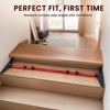 Adjustable Stair Tread Template Tool for Precise Cuts – 10.2–60