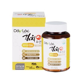 day rock Biorhythm Kimchi Lactobacillus Biocapsule 80 Capsules 40 Days / 바이오리듬 김치생유산균 바이오캡슐 80캡슐 40일