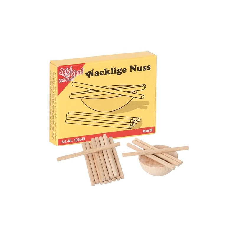 Bartl 104549 Mini Game Wobbly Nut