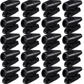 Frienda 20 Pieces Deer Whistles for Vehicles Avoids Collisions, Deer Whistles for Car, Horns for Vehicles Warning Devices with Waterproof Animal Alert for Car and Motorcycle (Black)