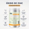 HEBBE - Óxido de Zinc 500 g | Antiinflamatorio y