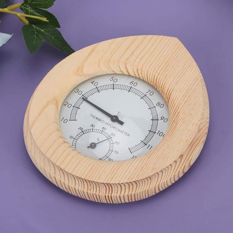BESPORTBLE Indoor Temperature Gauge Room Temperature Meter Wall Thermometer Thermohygrometer