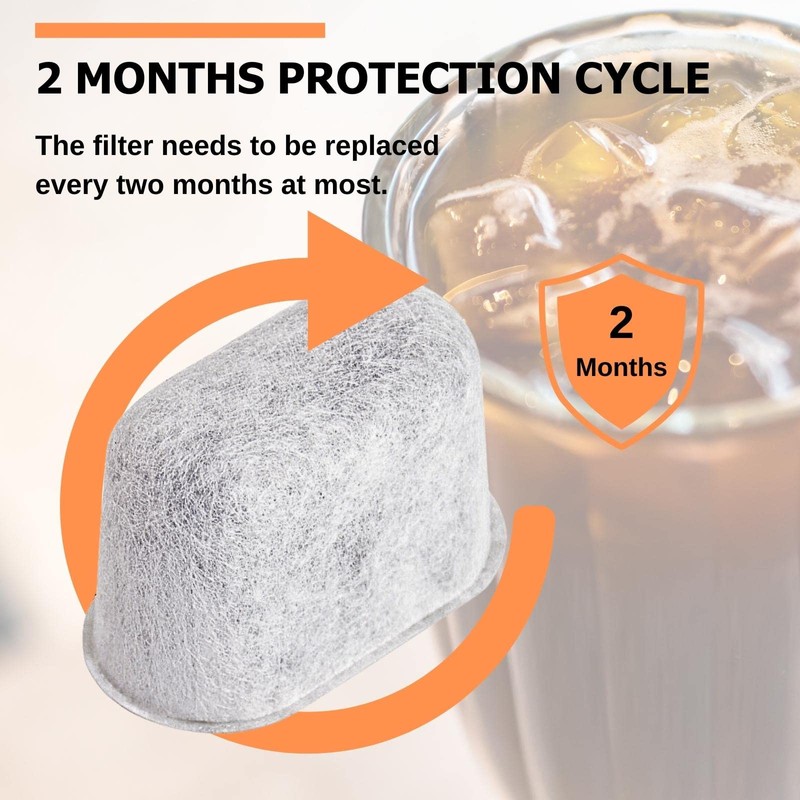 Premium 6-Pack Keurig Compatible Water Filters Replacement by Fanativita, Fit