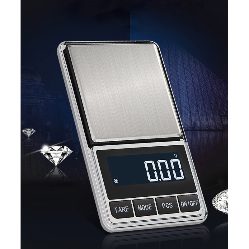 Digital Scale 0.01g Precision 500g Pocket Scale Digital Measure Portable