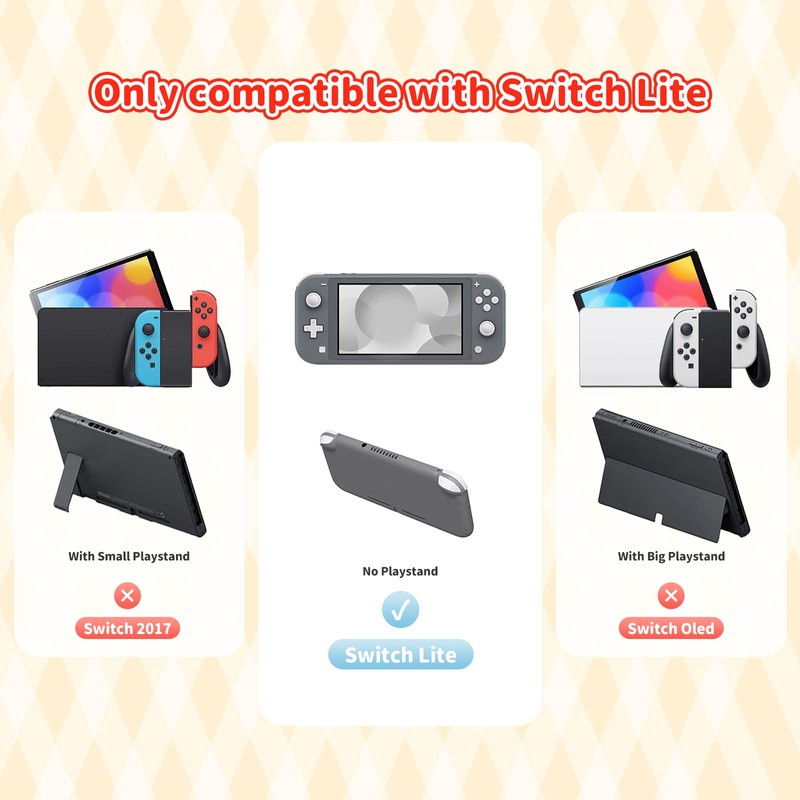 Kuitmor Switch Lite Protective Case,Soft Silicone Protective Cover Case,Anti-Scratch Protector