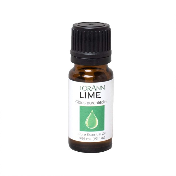 LorAnn Lime Oil (100% Pure Food Grade) 1/3 ounce Dropper Bottle
