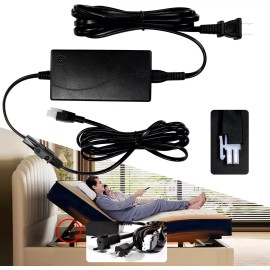 Fruhdi Adjustable Bed Base Input Power Supply 3-Piece Power Adapter Set Adjustable Bed