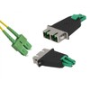 Elfcam® Fiber Optic Adapter Duplex Cable LC/APC Male to SC/APC