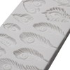 2 Pcs Peacock Feather Silicone Fondant Mold for Cupcake Topper
