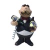 Chubby Waiter Holding Wine Corkscrew Bottle Opener and Stand