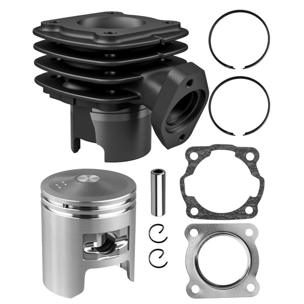 Qnbes 50cc Cylinder Piston Top End Kit Fit for Honda