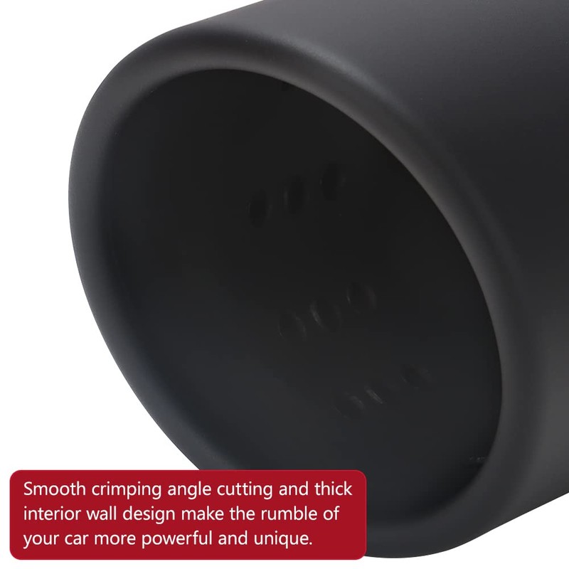LCGP Adjustable 2.5"-3" Inlet Exhaust Tip 2.5"-3" x 4.5" x