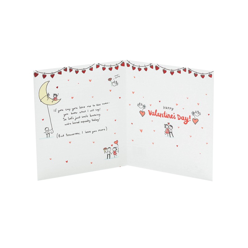 UK Greetings Valentine's Day Card for The One I Love