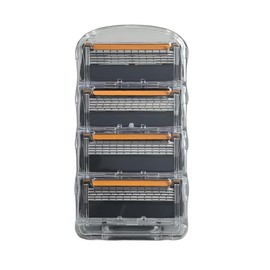 COOLHILL Gillette Replacement Blade, ProGlide Electric Replacement Blade, 5 Blades, Flex Ball, 5+1 Pinpoint, Trimmer, Shaving, Beard, Razor, ProGlide Fusion, Compatible (Black, 4 Pieces)