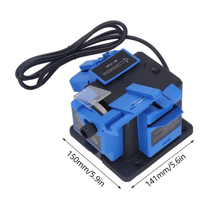 Drill Bit Sharpener, Multi Task Sharpener 65W High Strength Electric