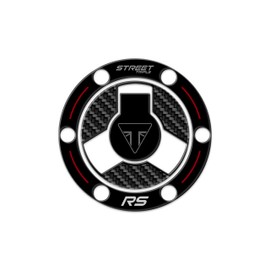 3D Resin Fuel Cap Protector Compatible with Triumph Street Triple 765 RS 2024 GP-1058 (Carnival Red)