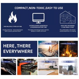 Does Not Apply Car Truck RV Fire Extinguisher, 5-in-1 Water-Base Spray, Anti-Reignitio - 2 Fire Extinguisher