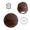 Lukkizara Real Genuine Lambskin Leather Baseball Cap Hat Sports Visor