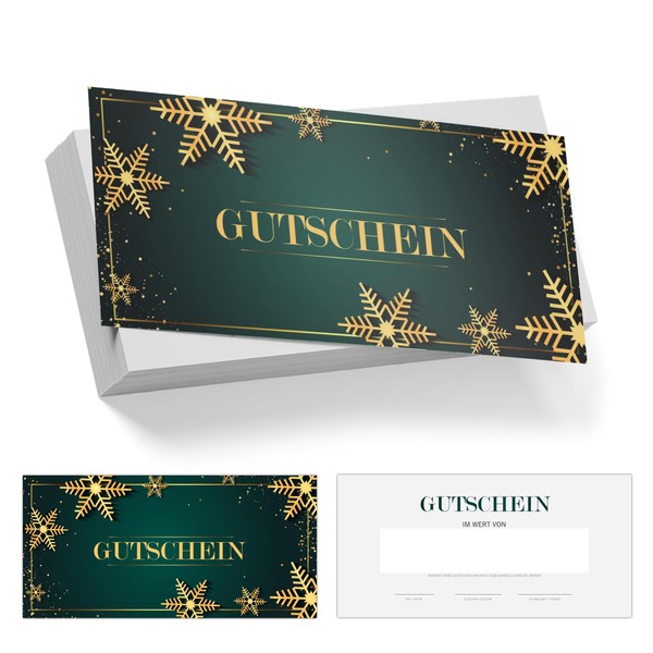 25 Blank Vouchers for Christmas to Fill Yourself for Hairdresser