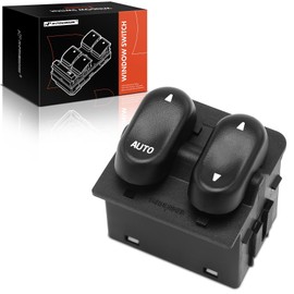 A-Premium Master Power Window Switch Compatible with Ford F-150 F150 F-250 F250 1997-1999, F-250/F-350/F-450/F-550 Super Duty 1999, Front Left Driver Side