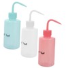 Baluue 3sets Eyelash Water Bottle for Extensions 250ml Squeeze Bottle