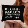 Plugs Cables & Chargers - Makeup Bag for Women Travel
