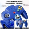 miadore 2 Pack N64 Wired controller,Retro N64 Remote Joystick Gamepad