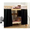 Navhao 1 Panel Dorm Home Solid Thicken Bunk Blackout Bed
