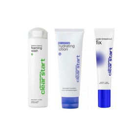 Dermalogica Clear Start Wash 295ml + Lotion 59ml + Breakout Fix 15ml Bundle