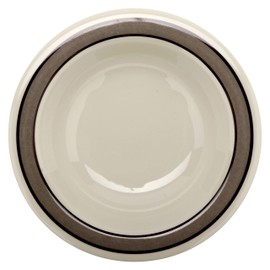 GET B-454-CA Melamine Narrow Rim Fruit/Dessert Bowl, 4.5 Ounce, Diamond Cambridge (Set of 12)