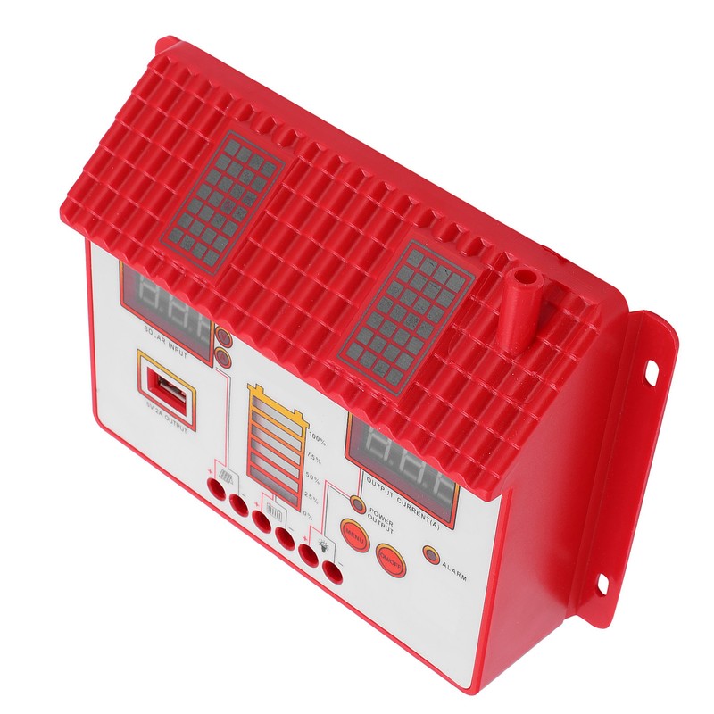 12V/24V House Shaped Solar Charge Controller MPPT Automatic Solar Panel