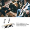 Guitar Bridge Tailpiece Reversible Wrap Around Saddle Bridge Stop Tailpiece