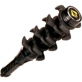 NEW ARCHERY PRODUCTS Apache Stealth Dampening 8" Bow Stabilizer for Bow Hunting, Black