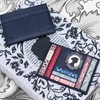 Yoshi Jane Austen Card Holder with RFID Blocking, Genuine Leather,
