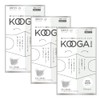 KOOGAMASK Koga Mask, Set of 3, Pack of 3, Individual
