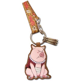 Great Eastern Entertainment Naruto Tonton Leather Keychain