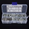 Tooth Washers, 700 Pieces Toothed Washers, Galvanised Flap Discs, External