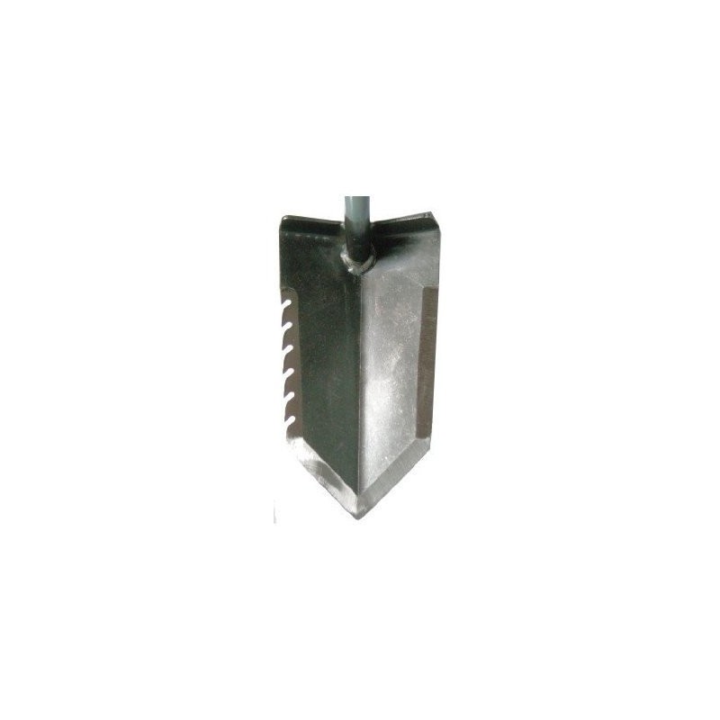 Lesche 1V_WWMFG-TH18-SER-L Mini Sampson 18" T-Handle Shovel with Serrated Blade