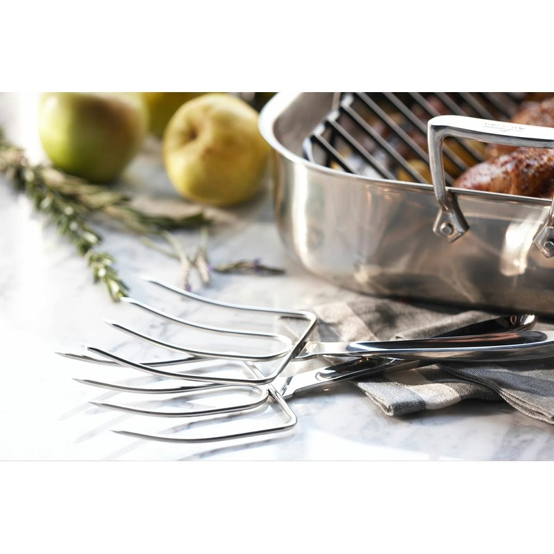 All-Clad Specialty Stainless Steel Fork 10-Inch, Perfect for Cooking and