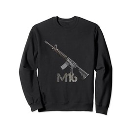 Weapon of choice M-16 Weaponry, Toy guns Gun Sweatshirt
