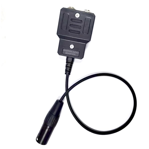 JUYODE GA Dual Plugs General Aviation Headset Double Pins to